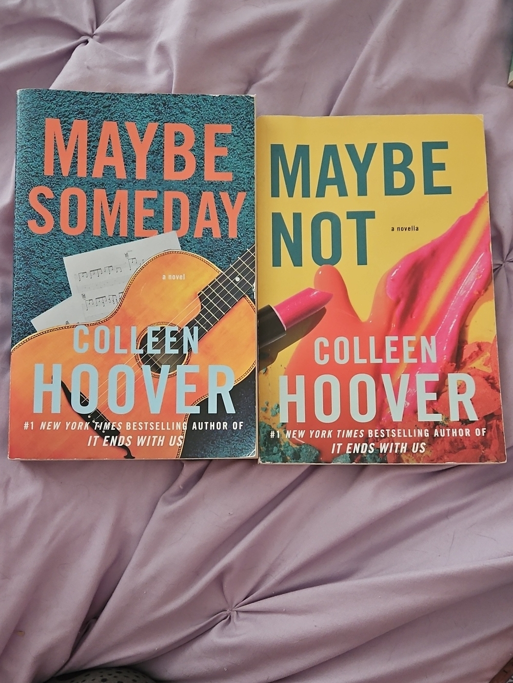 Maybe Someday / Maybe Not Book Set - Yellow & Teal Covers